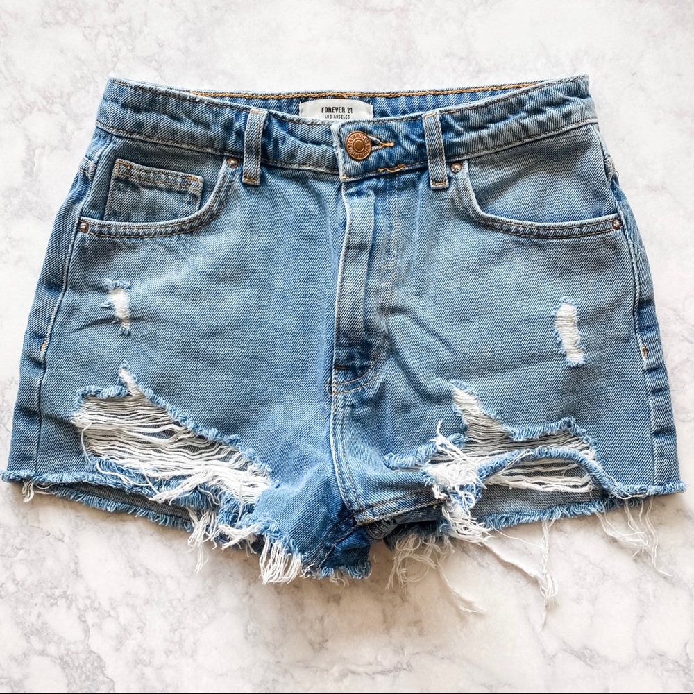 Forever 21 | high waist denim short